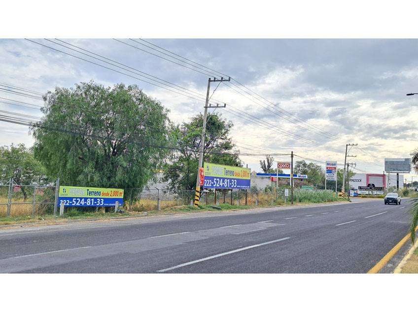 Terreno 10,761 m2 en Corredor Gastronómico Atlixco